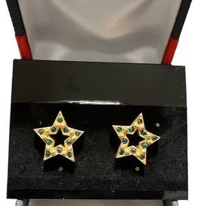 Vintage Avon Sparkle Star earrings